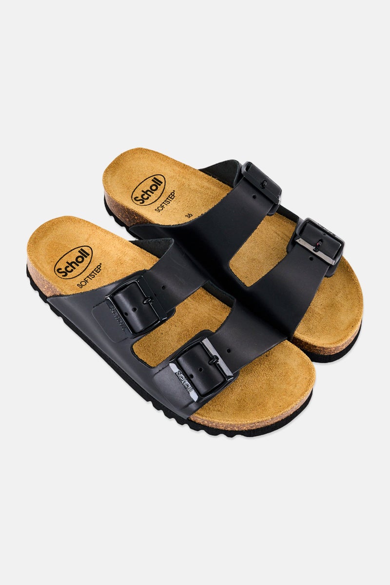 Scholl صنادل جوزفين للنساء، سوداء - Image 2