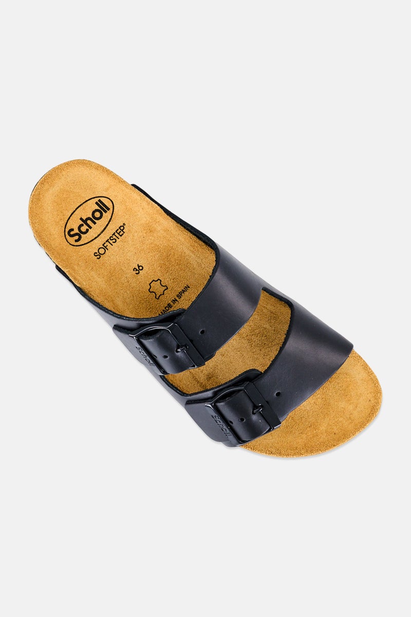 Scholl صنادل جوزفين للنساء، سوداء - Image 4