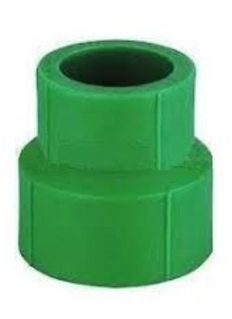 KNP Reducer Bush PPR Pipe Fitting (75mm x 50mm) is a transition fitting used to connect pipes of different diameters in PPR (Polypropylene Random Copolymer) piping systems.