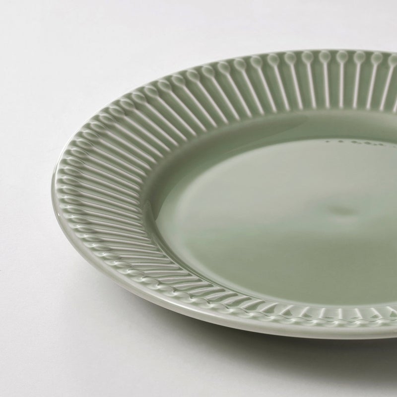 Baitique Stoneware Side Plates, Pale Grey-Green, 21 cm, Set of 4 - Image 2
