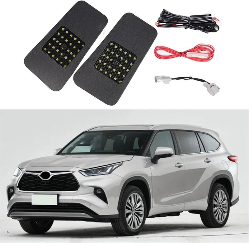 QASULER LED Car Trunk Light for Toyota Highlander 2022-2023 - Image 4