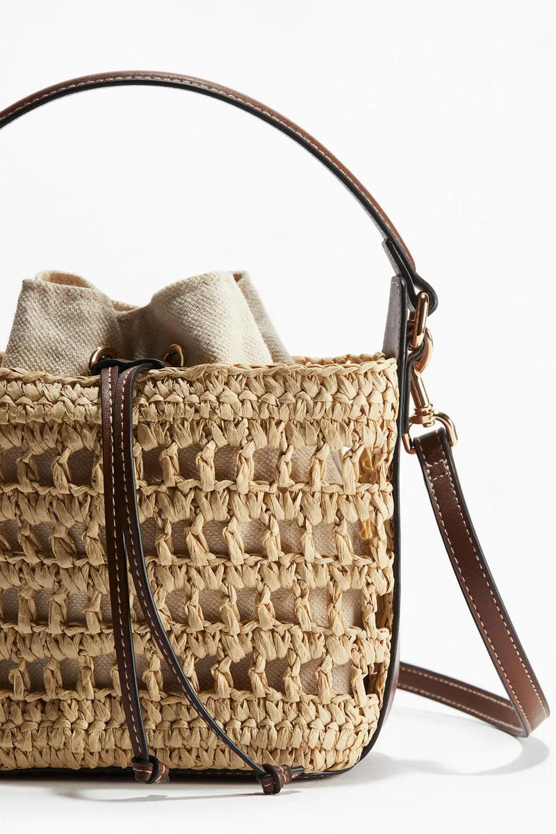 H&M Straw crossbody bag