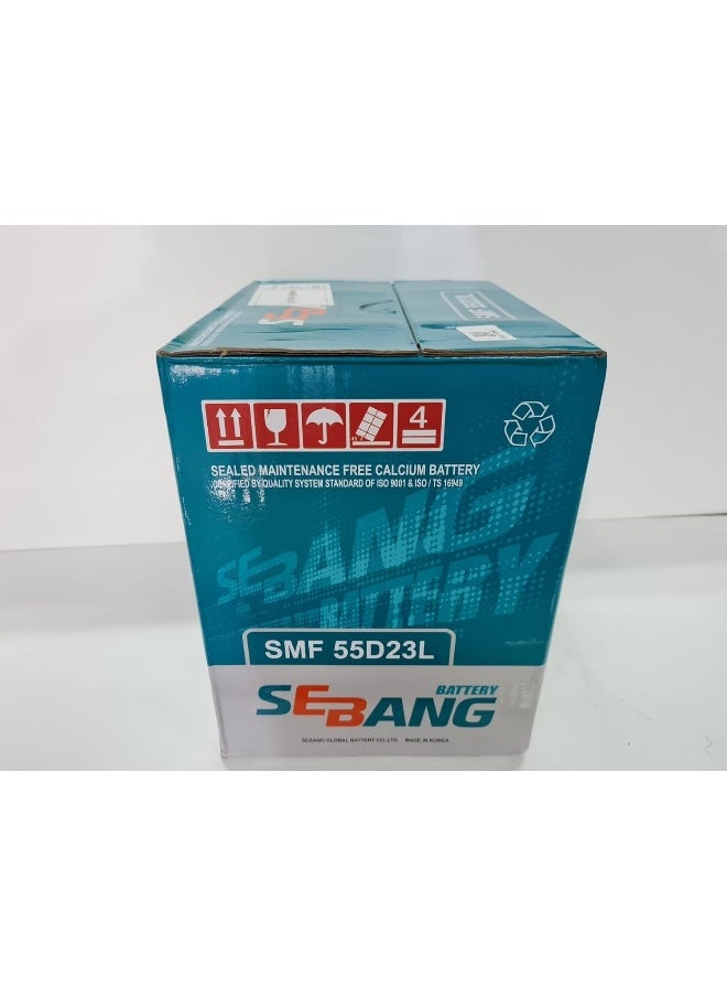 HTE H.T.E  Sebang Car Batteries Korea (55D23L / 85D23L / 12V 60Ah)  - Image 2