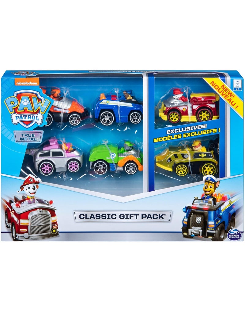 PAW PATROL طقم هدايا سيارات باو باترول المصنوعة من المعدن - Image 1