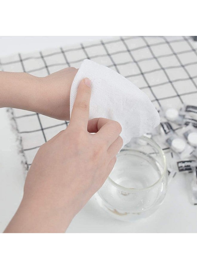 Skyzone Outdoor Travel Magic Compressed Towel Tablets Tissue Disposable Coin Napkin Expands With Water Portable Face Care, Cleaning Wipes Cotton Hand Towel,Travel Facial Tissues Paper (Pack Of 200) - Image 3