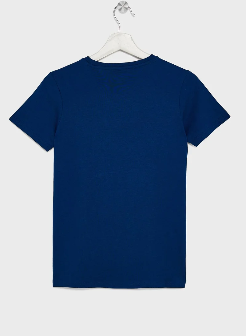 GUESS Youth Vertical Logo T-Shirt