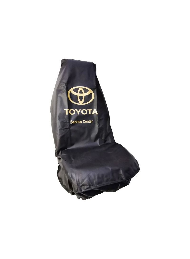 TOYOTA Car Seat Cover Universal Car Seat Dust Dirt Protection Cover Extra Protection For Your Seat 2pcs Set - Image 2