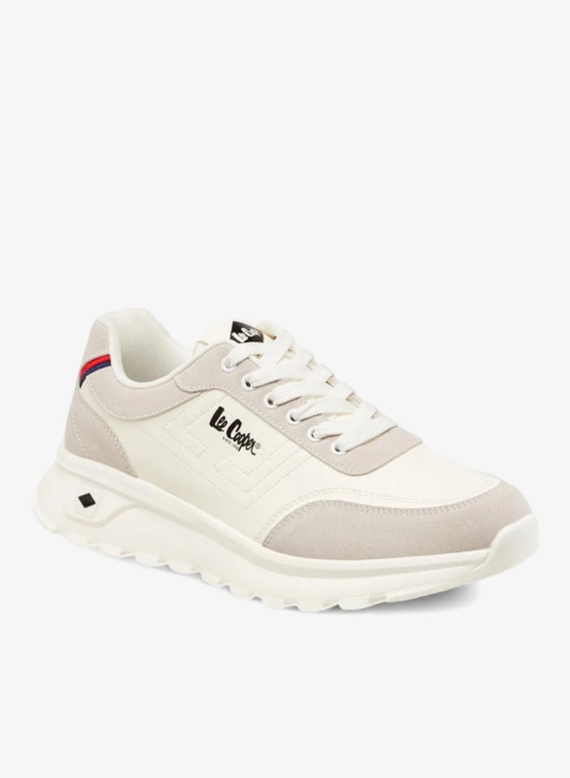 لي كوبر حذاء رياضي رجالي برباط وتفاصيل شبكية