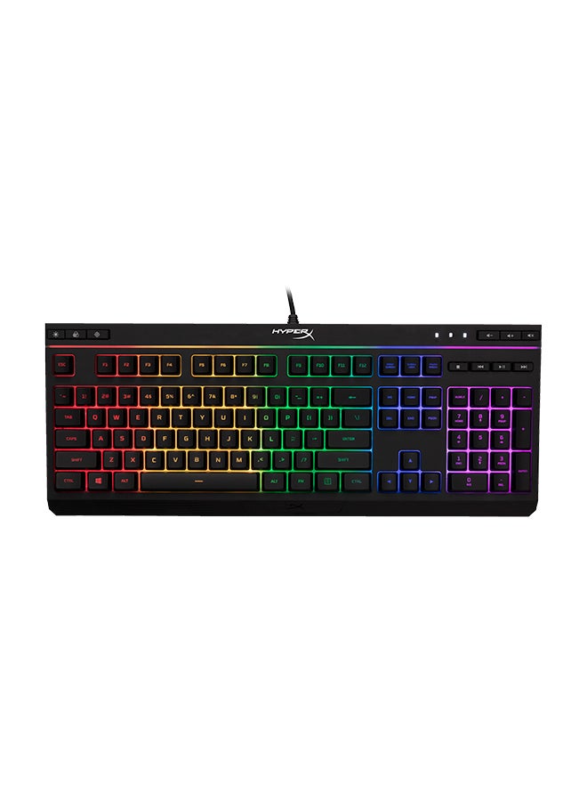 HyperX Alloy Core RGB - Gaming Keyboard, Membrane Switch, 5 Zones Multi-Color Customization, 6 LED Modes & 3 Brightness Levels, 1000Hz, Multi-Key Anti-Ghosting ,Acceleration, Game Mode | 4P4F5AA#ABA - Image 1