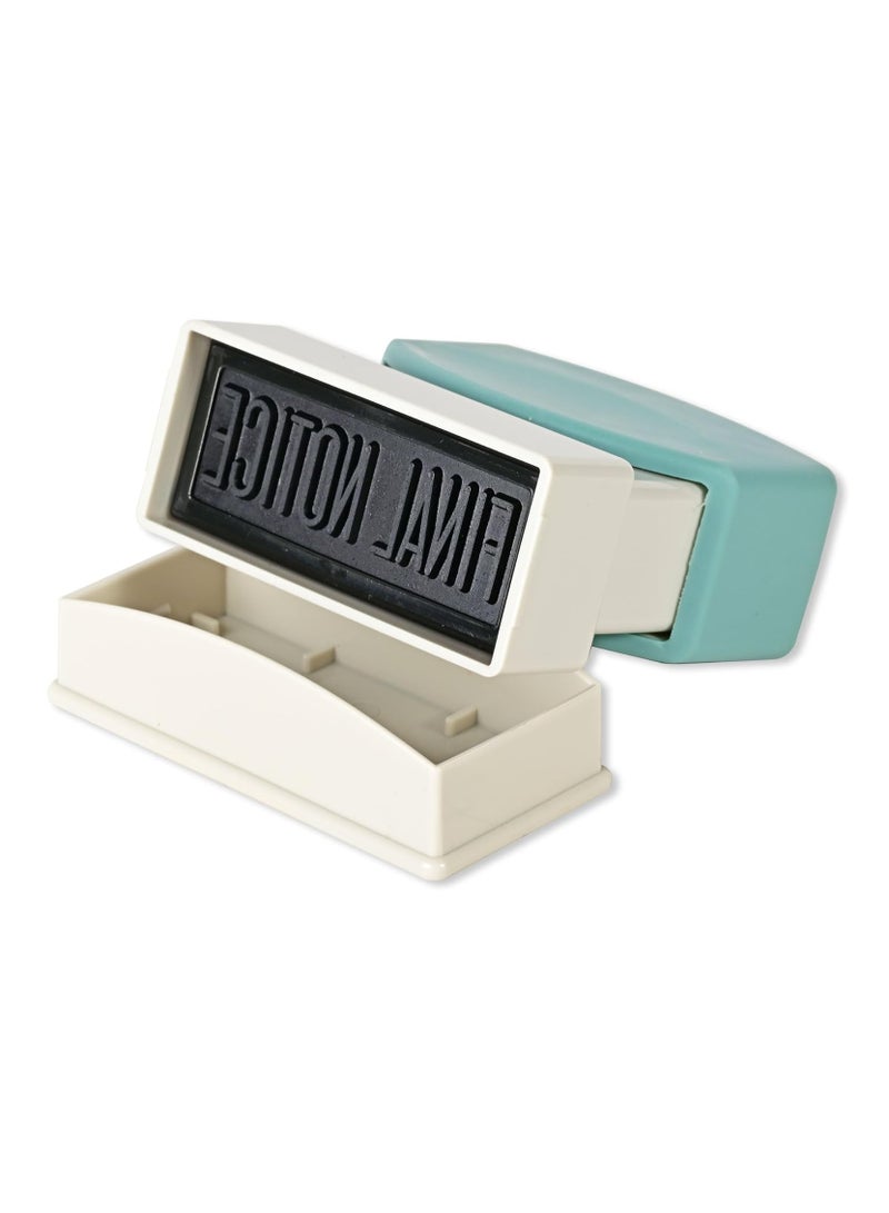 FIS Artline X-Stamper "FINAL NOTICE" for Office Business Supplies, Ink Blue - ARXTCXB1014 - Image 5