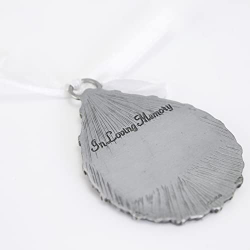 Cathedral Art (Abbey & CA Gift Tear-Shaped Memorial Ornament, One Size, Silver,Christmas - Image 3