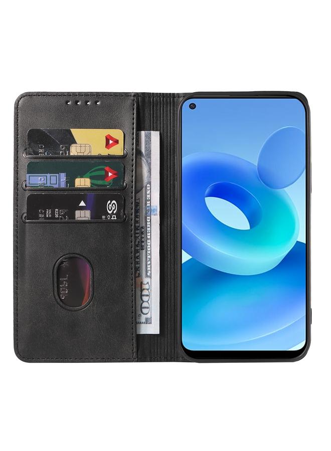 اس-توب جراب هاتف OPPO A95 5G بإغلاق مغناطيسي من الجلد - Image 3