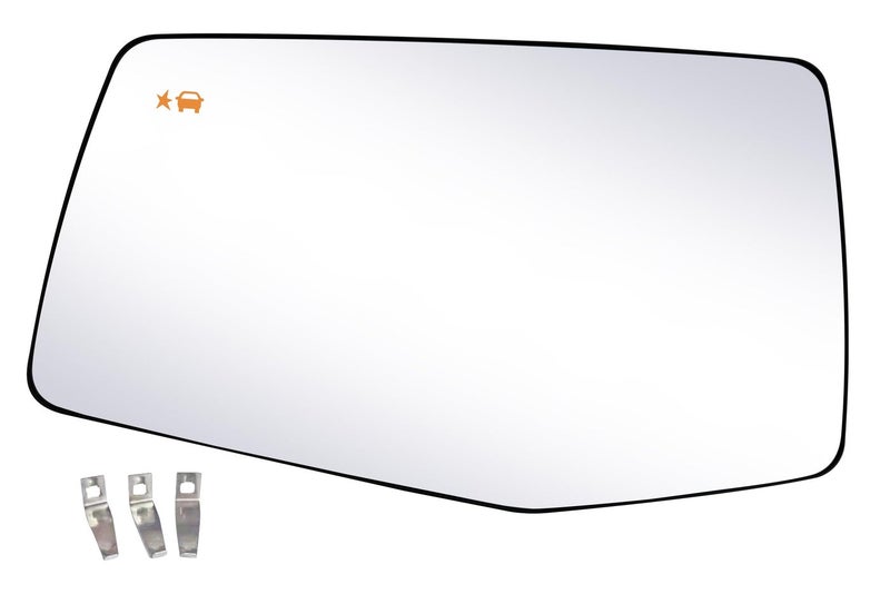 Tootai Driver Side Replacement Mirror Glass compatible with Chevy GMC vehicles Silverado 1500 20192024 Sierra 1500 20192024 Heated with Blind Spot Detection wo auto dimming LH 84309707