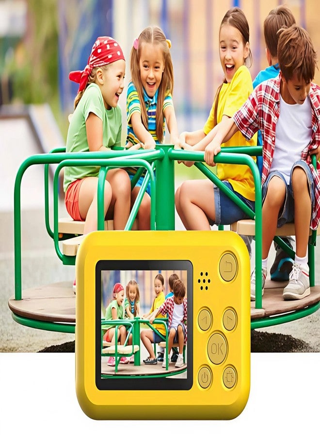 SJCAM FunCam 2" LCD Kids HD Digital Action Camera with in-Built Games for Children & Adult Kids (Pink) - Image 5