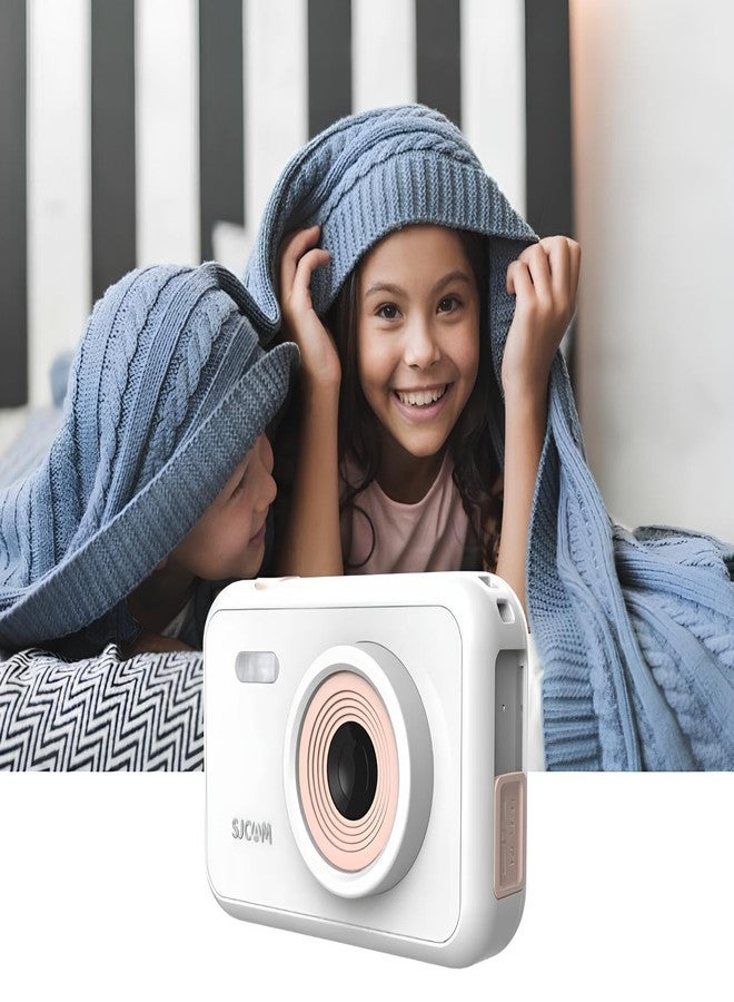 SJCAM FunCam 2" LCD Kids HD Digital Action Camera with in-Built Games for Children & Adult Kids (Pink) - Image 3