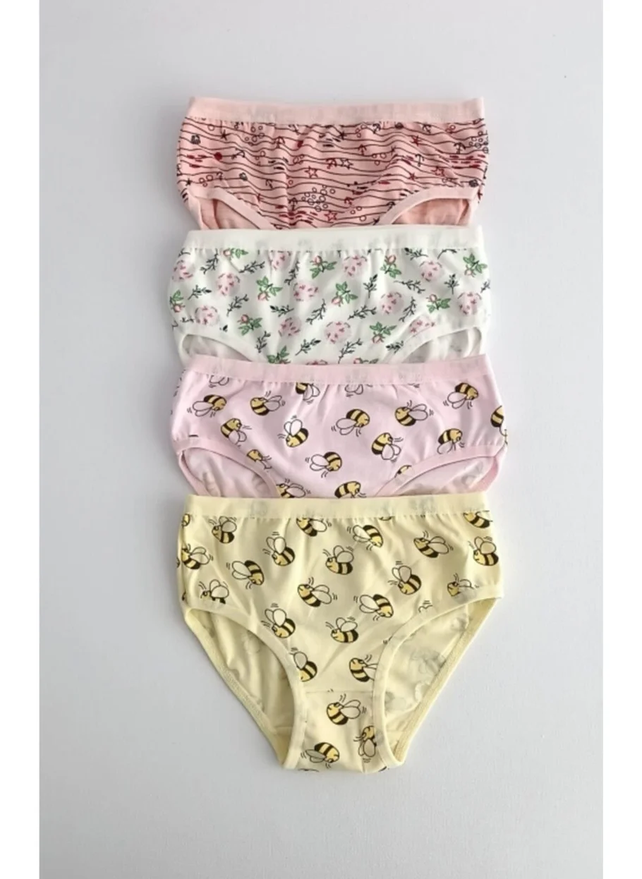 كوتا Girls Printed Bikini Slip Panties 12 Pieces - 3402