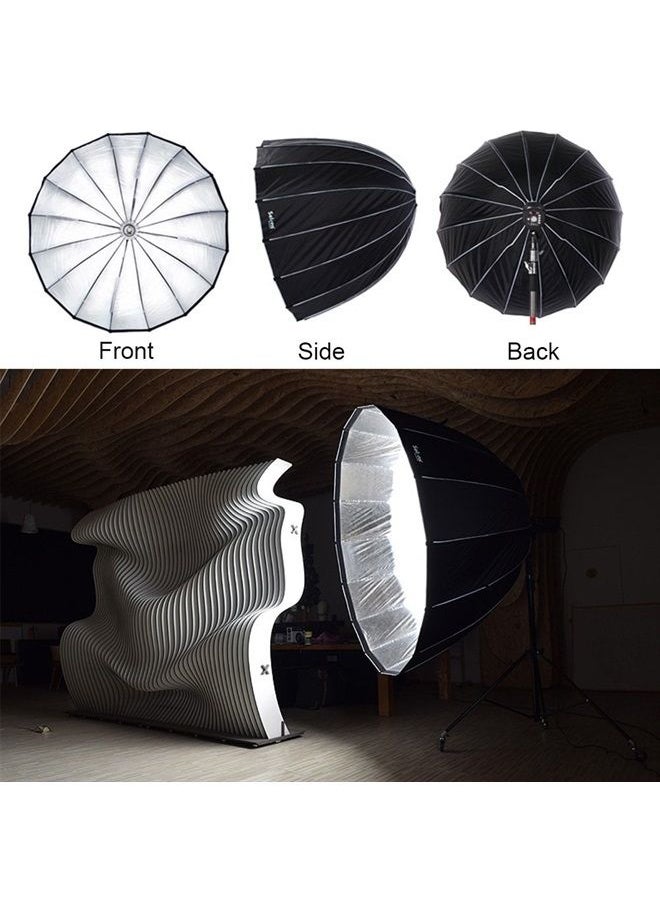 Selens - 36 inches / 90 Centimeters Parabolic Softbox with Bowens Mount, Hexadecagon Deep Parabola Quick Folding Softbox for Photo Studio Lighting Flash Light - Image 1