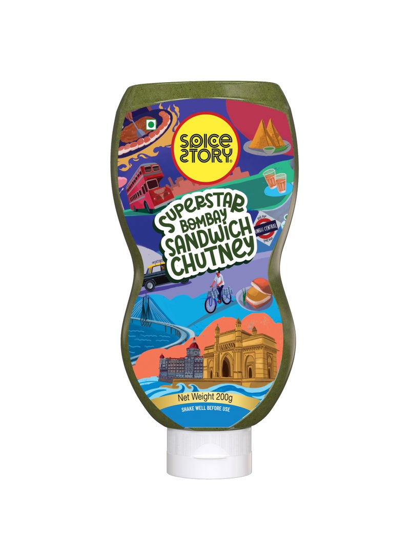 Spice Story Super Star Bombay Sandwich Chutney 200g - Image 1