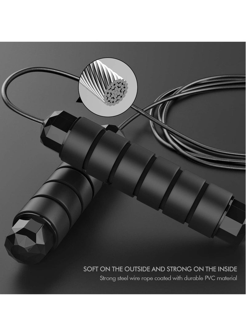 EOTM Skipping Jump Rope For Men and Women With Adjustable Height - Image 3