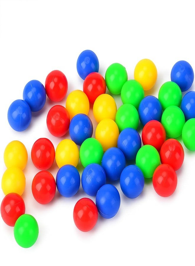 CanBee Colourful Chinese Checkers Game Beads Set, 60 Pieces, 1 cm Rainbow Balls for Board Games and Hungry Frog Games - Image 1