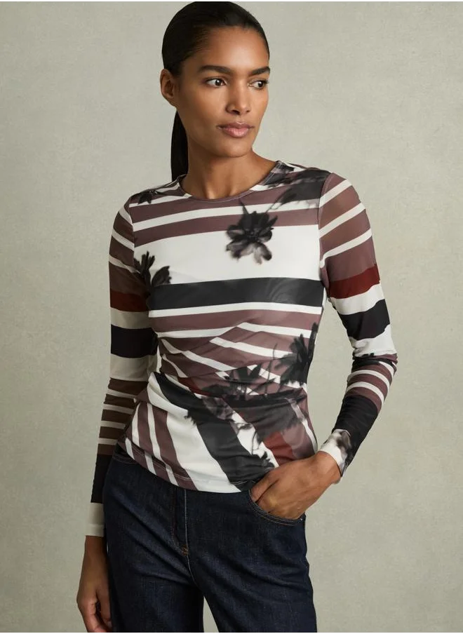 REISS Printed Top