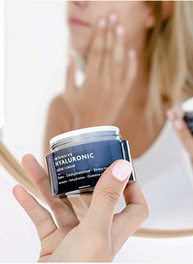 INSTITUT ESTHEDERM Intensive Hyaluronic Cream - Face, Neck and Décolleté - Wrinkles and Fine Lines - Dehydrated Skin  - Image 3