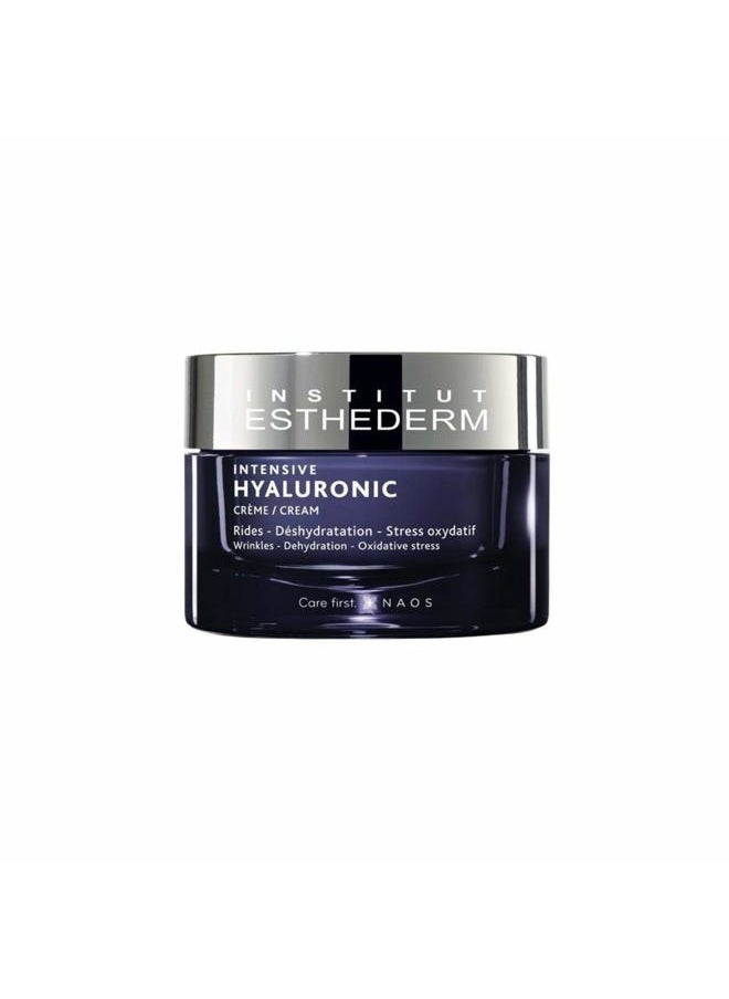 INSTITUT ESTHEDERM Intensive Hyaluronic Cream - Face, Neck and Décolleté - Wrinkles and Fine Lines - Dehydrated Skin  - Image 1
