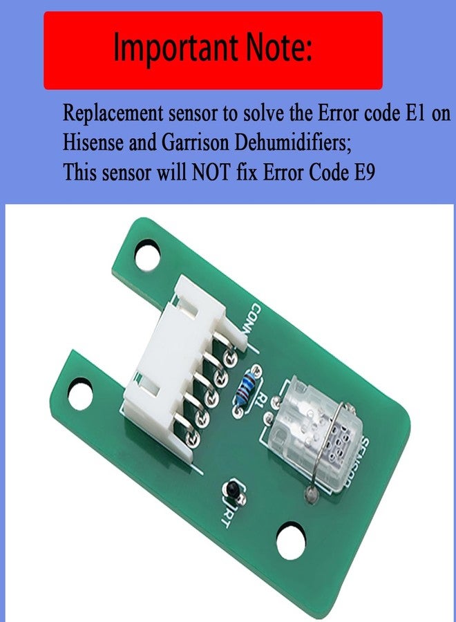 XTPTFABS Humidity Sensor Board Compatible with Hisense Dehumidifiers/Garrison Dehumidifier (for Tank Capacity:70 Pint)-Only Fix Error E1 - Image 5