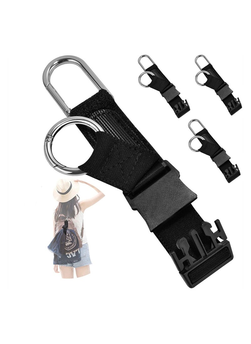 SYOSI Elastic Jacket Gripper Travel Strap, Suitcase Straps Belts with D-Ring Hooks and Buckle, Heavy Duty Luggage Straps for Travel Luggage, Hands Free Travel Accessories (4 Pack)  - Image 1