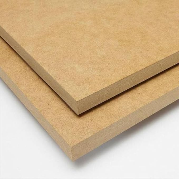اي ار اس لوح MDF من ARS - 100 × 100 سم، سمك 8 مم، ألواح خشبية هندسية ناعمة للأعمال اليدوية، والطلاء، والقطع بالليزر، والنجارة - عبوة من قطعة واحدة - Image 4