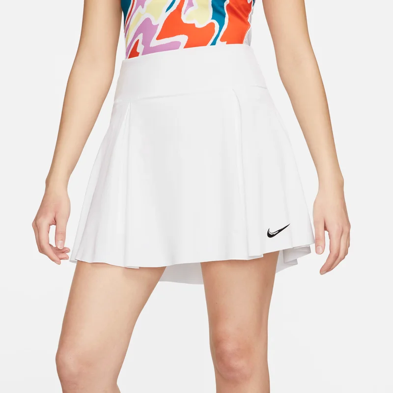 Nike White Women's Dri-FIT Advantage Tennis Skirt for Women | Best Price UAE