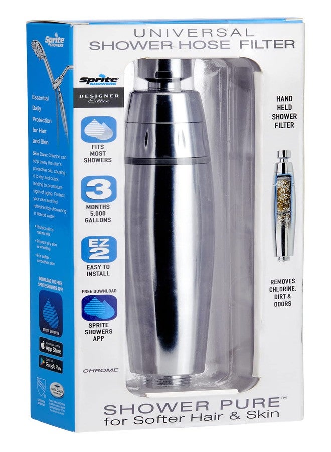 Sprite HF2-BN Shower Hose Filter 2 with HHC Filter Cartridge, Brushed Nickel - Image 4