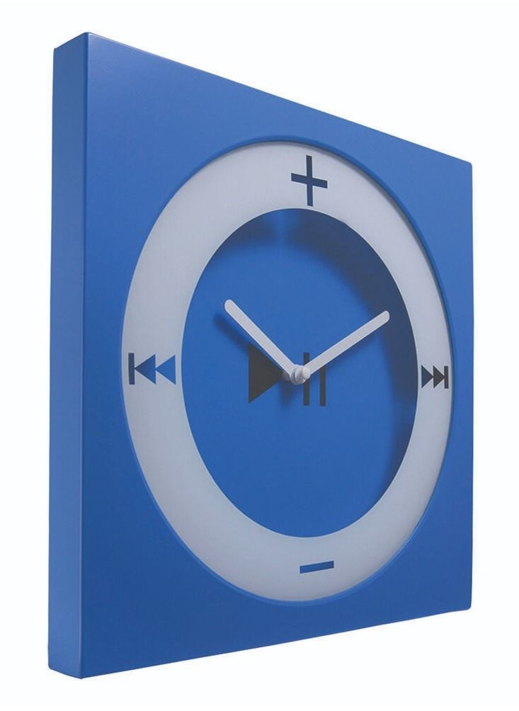 Xoom - Wall Clock Decorative Plastic 24 cm Home Decor Wall Accessories - Image 1