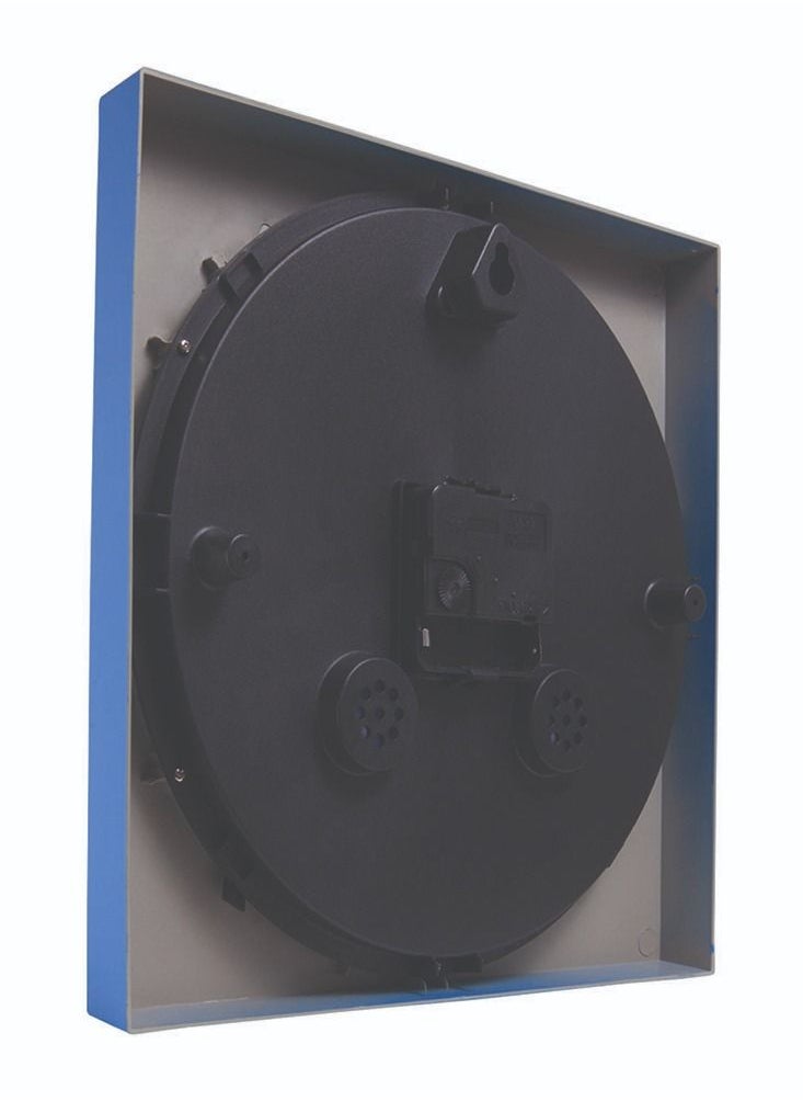 Xoom - Wall Clock Decorative Plastic 24 cm Home Decor Wall Accessories - Image 1