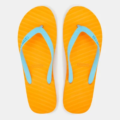 CHUPPS Men's Banana Leaf Flip Flops