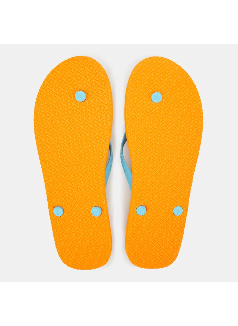 CHUPPS Men's Banana Leaf Flip Flops