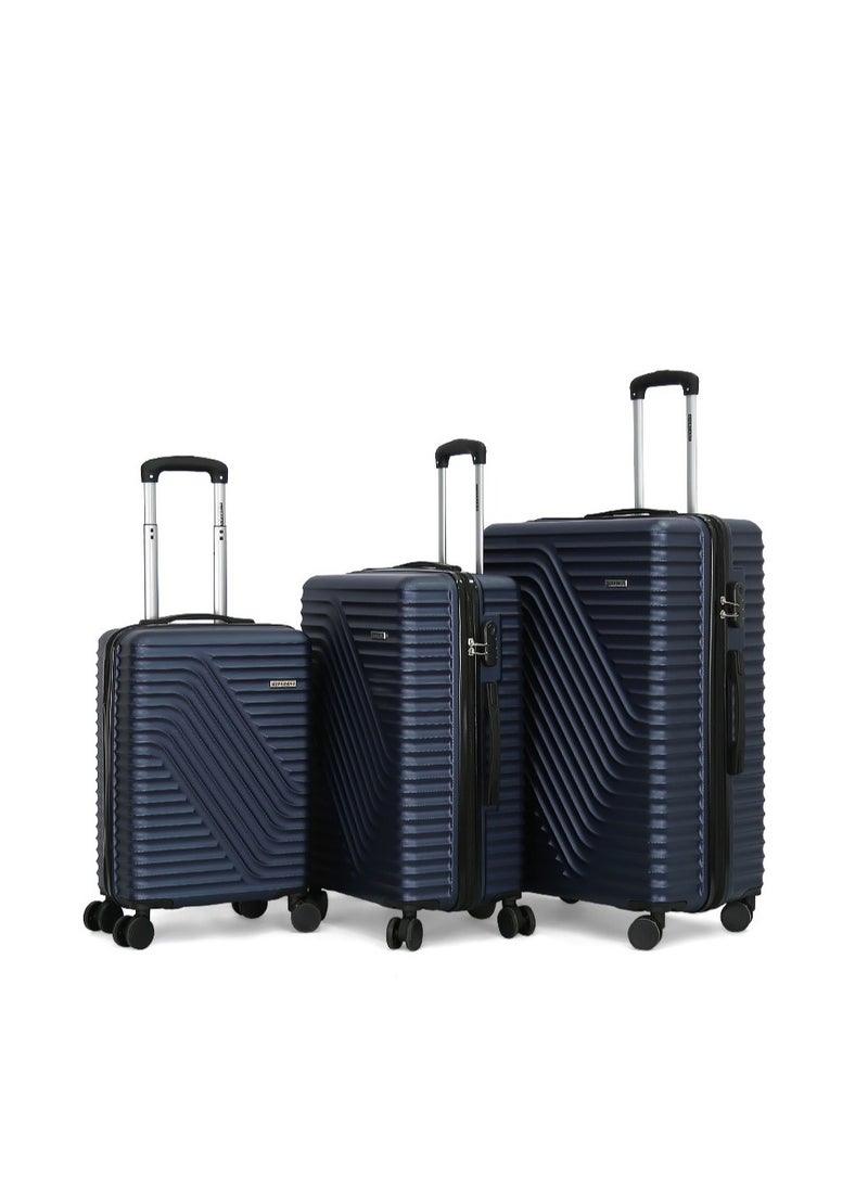 GIORDANO Giordano Hard Side Spinner Luggage Trolley 3 Pcs Set  - Image 1