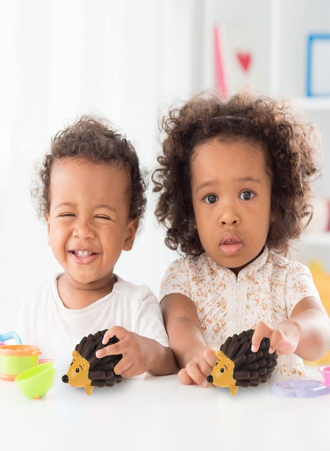 Puzzled DolliBu Hedgehog Bath Buddy Squirter - Floating Brown Hedgehog Rubber Bath Toy, Fun Water Squirting Bathtime Play for Toddlers ,Cute & Soft Wild Life Animal Toy for The Bathtub, Beach & Pool for Kids - Image 5