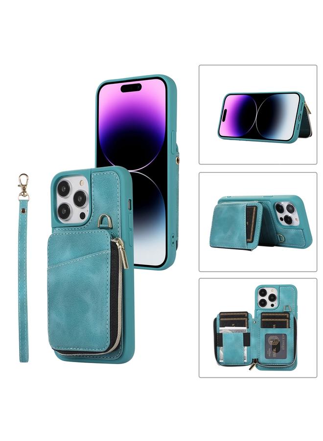 اس-توب جراب لهاتف iPhone 14 Pro مزود بسحاب وحقيبة بطاقات وغطاء خلفي للهاتف - Image 1