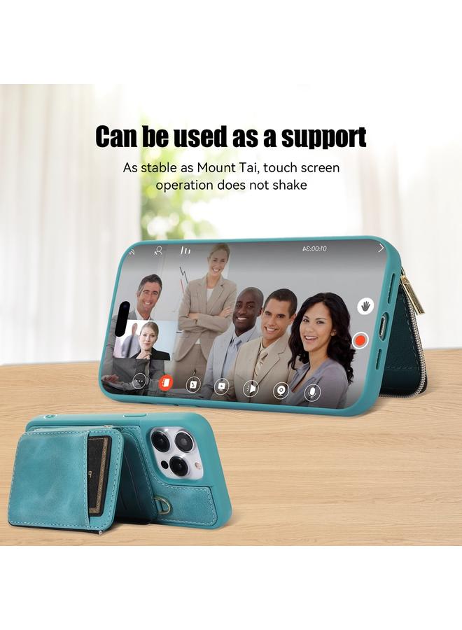 اس-توب جراب لهاتف iPhone 14 Pro مزود بسحاب وحقيبة بطاقات وغطاء خلفي للهاتف - Image 4