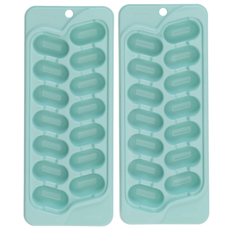 Good Cook 2Pack Ice Cube Trays White