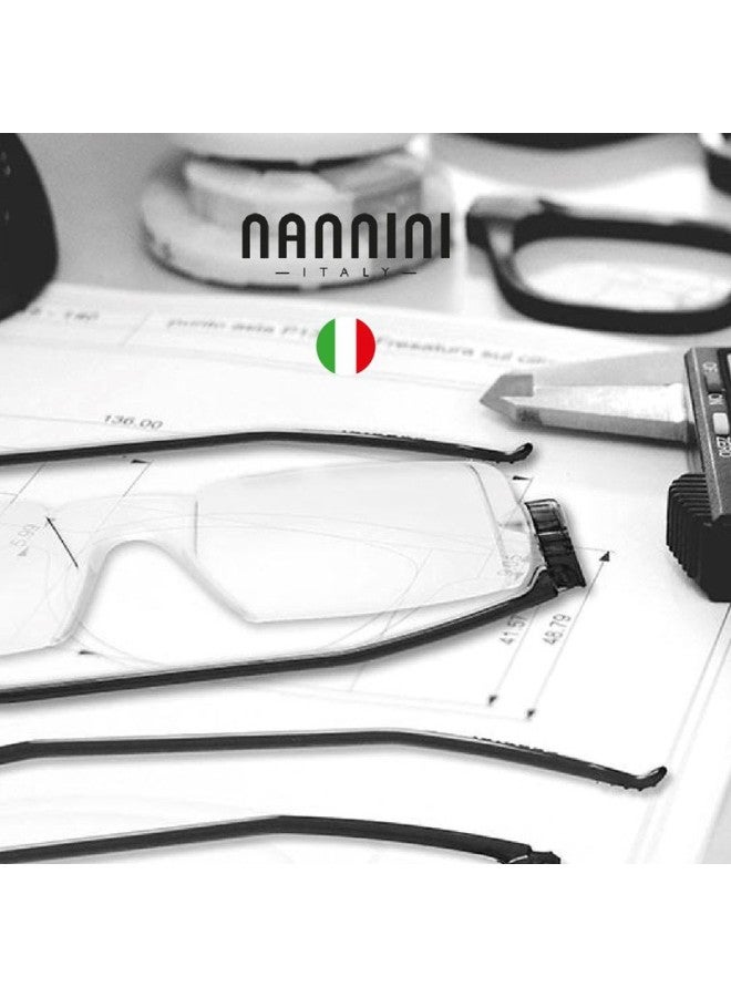 Nannini Imported Anti-blue Light Reading Gl, Thin And Stylish Foldable Portable Frameless Black 300 Degrees - Image 5