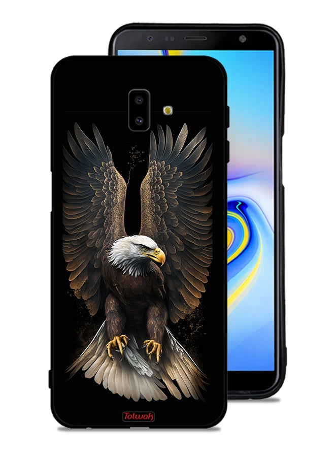 Tolwak Samsung Galaxy J6 Plus Protective Case Cover Eagle Spread Wings - Image 1
