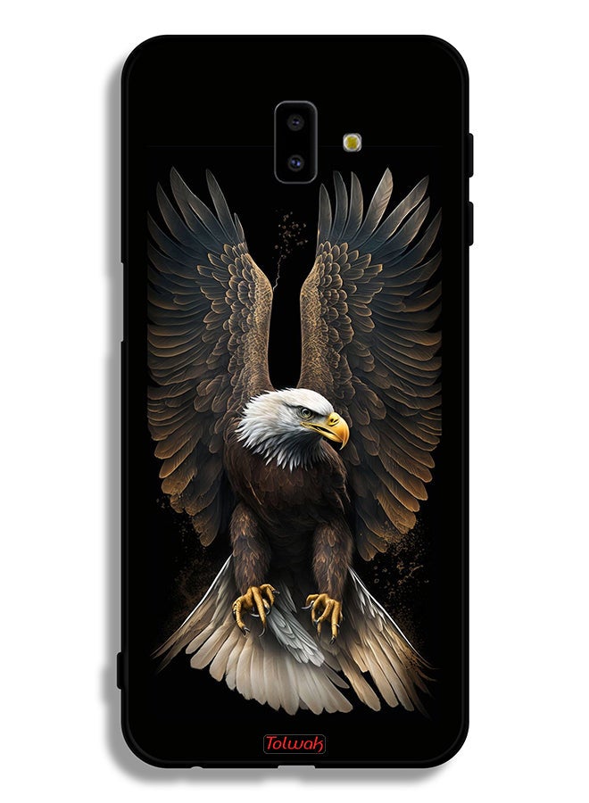 Tolwak Samsung Galaxy J6 Plus Protective Case Cover Eagle Spread Wings - Image 2