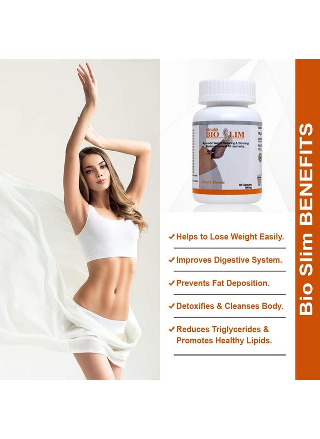 Shivalik Herbals - Bio Slim For Weight Management -60 Caps - Image 1