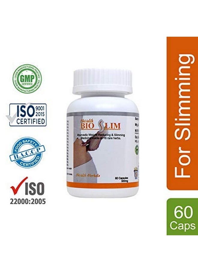 Shivalik Herbals - Bio Slim For Weight Management -60 Caps - Image 1