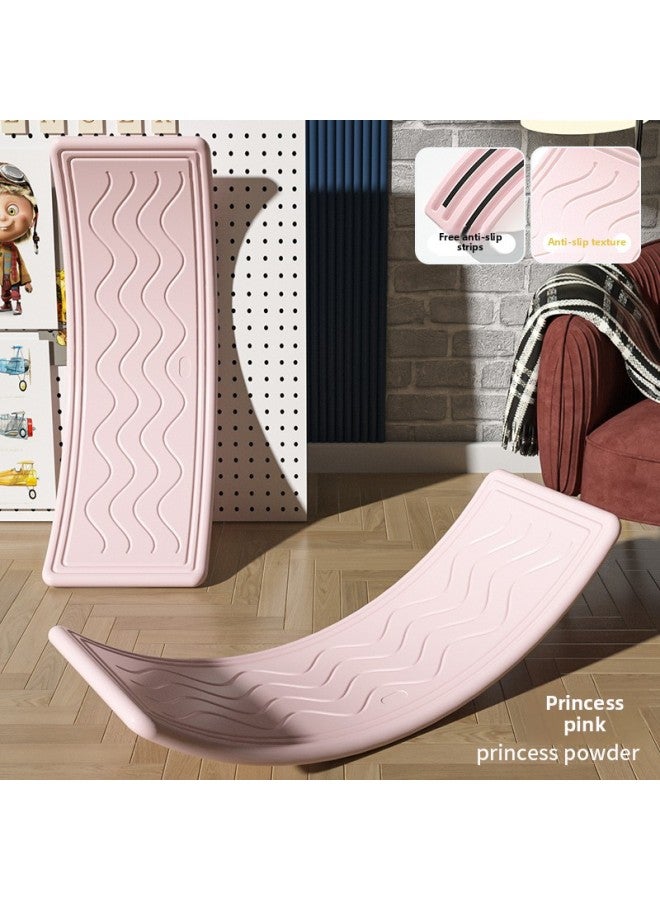 Children's Indoor Home Seesaw Smart Board Balance Beam Training Equipment Bending Board Baby Game Toy-Color:Royal Blue-Kids - Image 2