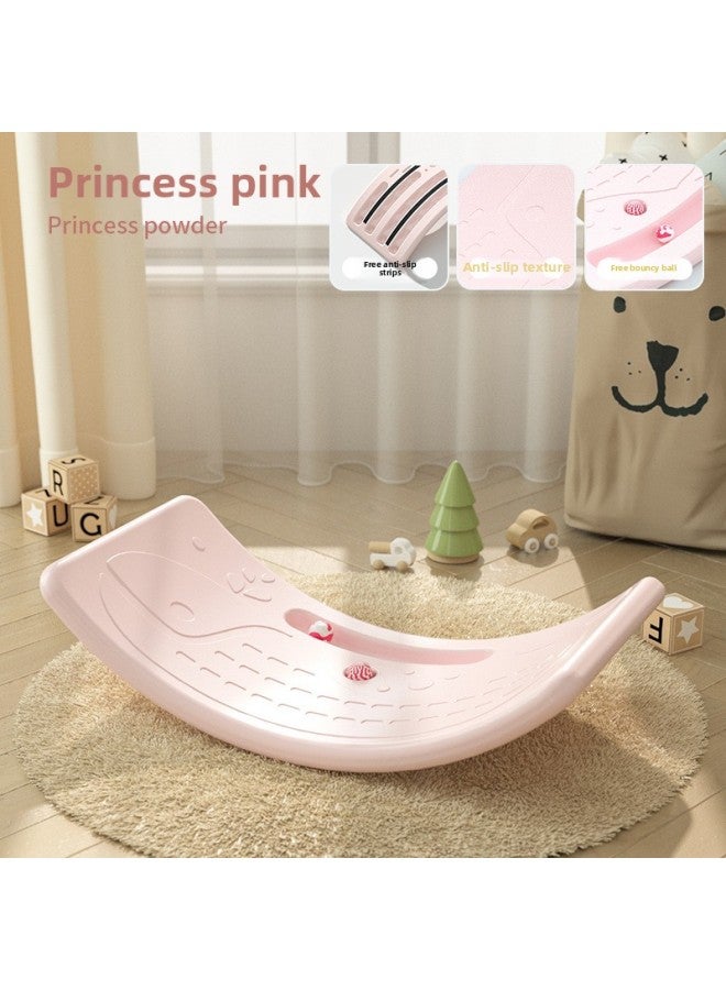 Children's Indoor Home Seesaw Smart Board Balance Beam Training Equipment Bending Board Baby Game Toy-Color:Royal Blue-Kids - Image 5