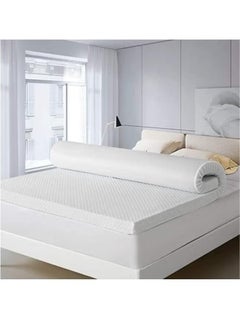 Galaxy Design Galaxy Design 5cm Memory Foam (Viscose) Mattress Topper with Removable Knitted Fabric Cover (Queen Size 150 x 190 cm)  - Image 1