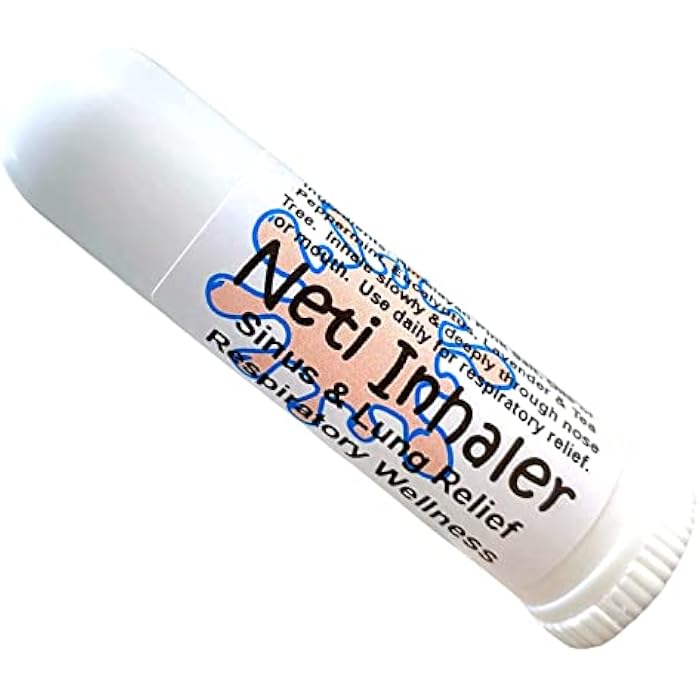 Urban ReLeaf NETI Salt Air Relief INHALER! Fast Relief. Soothing Sinus & Lung, Himalayan Salt & Botanicals! Respiratory Wellness. Healing Aromatherapy. Energizing! 100% Natural, Vegan, Made in the USA - Image 1